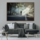 Cycling Road Bike in the Morning, Cycling Road Bike Canvas by MyGreatCanvas | Canvas Wall Art Prints | Photo Prints & Wall Decor