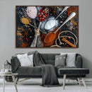 Spices and Seasonings Canvas Wall Art – Colorful Triptych by MyGreatCanvas | Canvas Wall Art Prints | Photo Prints & Wall Decor
