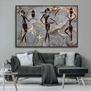 Abstract African Womens Art Canvas Print by MyGreatCanvas | Canvas Wall Art Prints | Photo Prints & Wall Decor