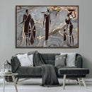 African American Wall Art – Elegant African Women Canvas
