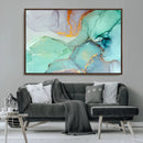 Colorful Marble Fluid Effect Canvas Wall Art Print by MyGreatCanvas | Canvas Wall Art Prints | Photo Prints & Wall Decor