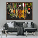 Kitchen Spice Wall Art Canvas Print