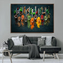 Herbs and Spices Kitchen Wall Art Canvas Print by MyGreatCanvas | Canvas Wall Art Prints | Photo Prints & Wall Decor