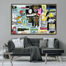 Graffiti Wall Art – Colorful Urban Street Canvas Print, by MyGreatCanvas | Canvas Wall Art Prints | Photo Prints & Wall Decor