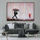 Banksy Wall Art Canvas Print, Framed Graffiti Art Picture by MyGreatCanvas | Canvas Wall Art Prints | Photo Prints & Wall Decor