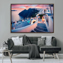 Santorini Island Wall Art Canvas Print by MyGreatCanvas | Canvas Wall Art Prints | Photo Prints & Wall Decor