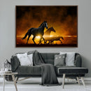 Horse Wall Art Canvas Print, Multi Panel Animal Canvas Print