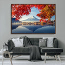 Mount Fuji Canvas Wall Art Japan Autumn Mountain Canvas