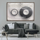 Vintage Cassette Tape Canvas Wall Art - Inspirational 'Life by MyGreatCanvas | Canvas Wall Art Prints | Photo Prints & Wall Decor