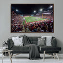 Mississippi State Bulldogs Stadium Wall Art Canvas Print –