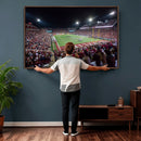 Washington-Grizzly Stadium Canvas Print, American Football