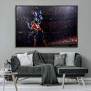American Football Wall Art Canvas Print, Stadium Sport Wall