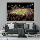 Washington-Grizzly Stadium Canvas Print, American Football