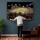 Washington-Grizzly Stadium Canvas Wall Art – Exciting Game