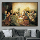Last Supper Wall Art – Framed Jesus Painting Modern Biblical by MyGreatCanvas | Canvas Wall Art Prints | Photo Prints & Wall Decor