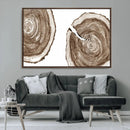 Wood Tree Ring Wall Art Canvas Prints, Tree Rings –