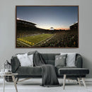Oregon Ducks Football Team Print - Eugene Autzen Stadium