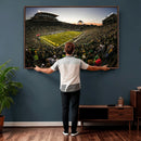 Oregon Stadium Canvas Wall Art - Captivating Game Day Scene