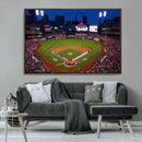 St. Louis Cardinals Baseball Team Print - Busch Stadium Wall by MyGreatCanvas | Canvas Wall Art Prints | Photo Prints & Wall Decor