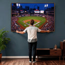 St. Louis Cardinals Baseball Team Print - Busch Stadium Wall
