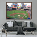 New York Mets Baseball Team Print - Citi Field Baseball by MyGreatCanvas | Canvas Wall Art Prints | Photo Prints & Wall Decor