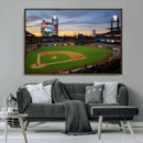 Citizens Bank Park Philadelphia Phillies Wall Art Canvas |