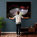 New England Patriots Team Print Wall Art- Foxborough