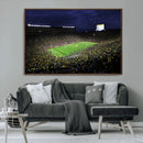 Michigan Wolverines Football Canvas Wall Decor, Football