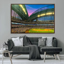 Milwaukee Brewers Baseball Team Print Canvas- American