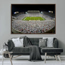 Beaver Stadium Night Game Triple Canvas Wall Art - Penn