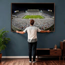 Beaver Stadium Night Game Triple Canvas Wall Art - Penn