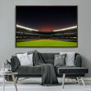 Yankee Stadium Night Game Triple Canvas, Yankee Stadium
