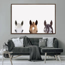 Horse Prints Set, Set of 3 Horse Wall Art, Horses Portraits, by MyGreatCanvas | Canvas Wall Art Prints | Photo Prints & Wall Decor