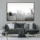 Vintage Farmhouse Black and White Triptych Wall Art – Giclee