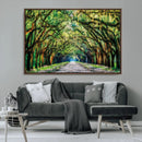 Serene Tree Tunnel Wall Art Canvas Print – Pathway Under by MyGreatCanvas | Canvas Wall Art Prints | Photo Prints & Wall Decor