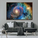 Spiral Galaxy Wall Art Canvas Print