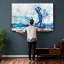 Golf Swing Wall Art Canvas Print - Sports-Inspired