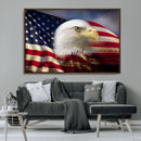 American Flag Eagle Symbol Wall Art, American Flag Eagle by MyGreatCanvas | Canvas Wall Art Prints | Photo Prints & Wall Decor