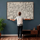 Abstract Horse Sketch Wall Art | Ready to Hang and Framed |