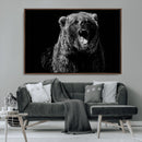 Bear Canvas Print | Wildlife Wall Art for Cabin Decor |