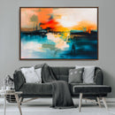 Colorful Abstract Wall Art | Bold Modern Canvas Print |