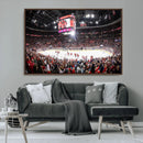 Amerant Bank Arena Wall Art Canvas Print - Basketball Arena by MyGreatCanvas | Canvas Wall Art Prints | Photo Prints & Wall Decor