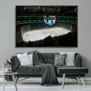 American Airlines Center Dallas Stars Wall Art Canvas Print