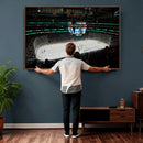 American Airlines Center Dallas Stars Wall Art Canvas Print