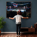 Rogers Arena Vancouver Canucks Ice Hockey Stadium Wall Art,