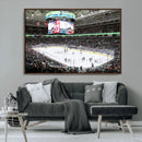 Sharks Arena Blackhawks Sharks Ice Hockey Stadium Wall Art by MyGreatCanvas | Canvas Wall Art Prints | Photo Prints & Wall Decor