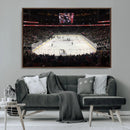 T Mobile Arena Paradise Nevada Vegas Golden Knights Ice by MyGreatCanvas | Canvas Wall Art Prints | Photo Prints & Wall Decor