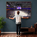UBS Arena Elmont New York Islanders Ice Hockey Wall Art, UBS