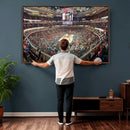 United Center Chicago Bulls Stadium Wall Art Canvas Print