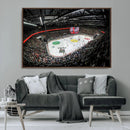 Vaudoise Lausanne Ice Hockey Arena Stadium Wall Art Canvas,